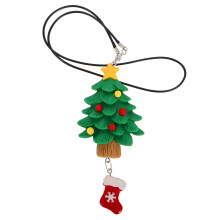christmas car mirror hanging pendant festive rear view holiday decoration