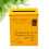 post box mailbox home wall decoration creative photo prop yellow 3