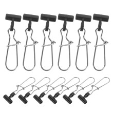 30pcs wear resistant fishing clips lock snaps for daily use
