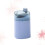 Blue Straw Toothpick Case Automatic Press Button Design 4