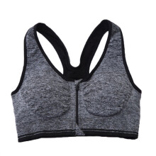 dames sportbeha met , gevoerd, push-up, beugel, xl grijs