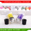 Pinselset 12 schwarze Aquarellpinsel 6 silberne 9