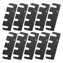 Door Hinge Shim Stainless Steel Fixing Plate, 4 Inch Rust-Resistant Shims for Concealed Hinges and Cabinets