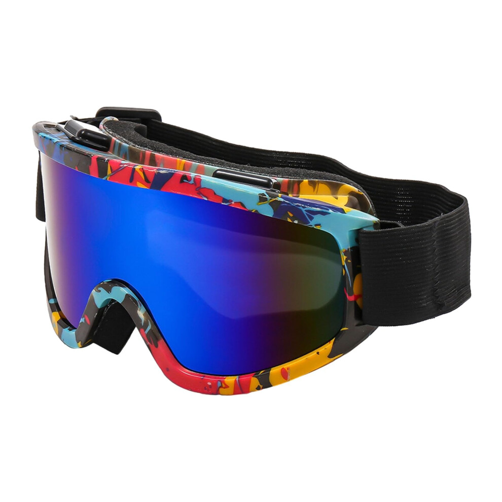 Anti-fog Ski Goggles Winter Outdoor Ski Goggles For Men And Women Double-Layer Lens Windproof UV Protection Eyewear-image-OPC-PKRYD58-NEW