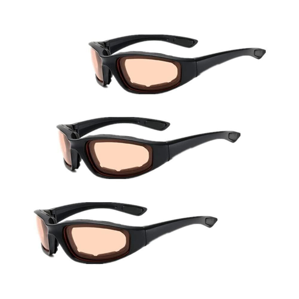 Men And Women Outdoor Riding Goggles Unisex Ski Glasses Motorcycle Shooting Sunglasses Driver Frame Black 9354506960094