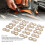 20 Sets Leder-Magnetverschluss, 15