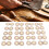 20 Sets Leder-Magnetverschluss, 11