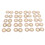20 Sets Leder-Magnetverschluss, 2
