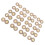 20 Sets Leder-Magnetverschluss, 10