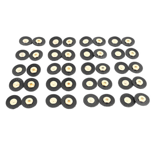20 Sets Leder-Magnetverschluss, 2
