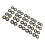 20 Sets Leder-Magnetverschluss, 7