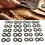 20 Sets Leder-Magnetverschluss, 12