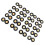 20 Sets Leder-Magnetverschluss, 10