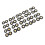 20 Sets Leder-Magnetverschluss, 8