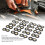 20 Sets Leder-Magnetverschluss, 15