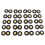 20 Sets Leder-Magnetverschluss, 1