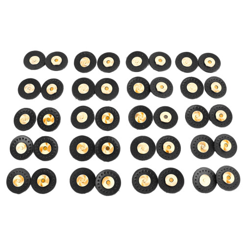20 Sets Leder-Magnetverschluss,