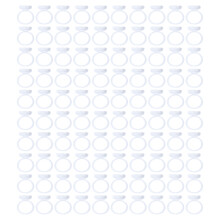 100pcs lash glue holder ring cups for eyelash extension tool