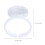 100pcs lash glue holder ring cups for eyelash extension tool 8