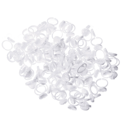 100pcs lash glue holder ring cups for eyelash extension tool 2