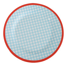 1Pc Blue Salad Plate and Dessert Plate for Everyday Meals