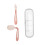 1 set kinderlepel en , startbestek peuters (roze) 8