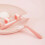 1 set kinderlepel en , startbestek peuters (roze) 9