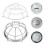 2pcs sensor protective cover detector housing transducer cover 5