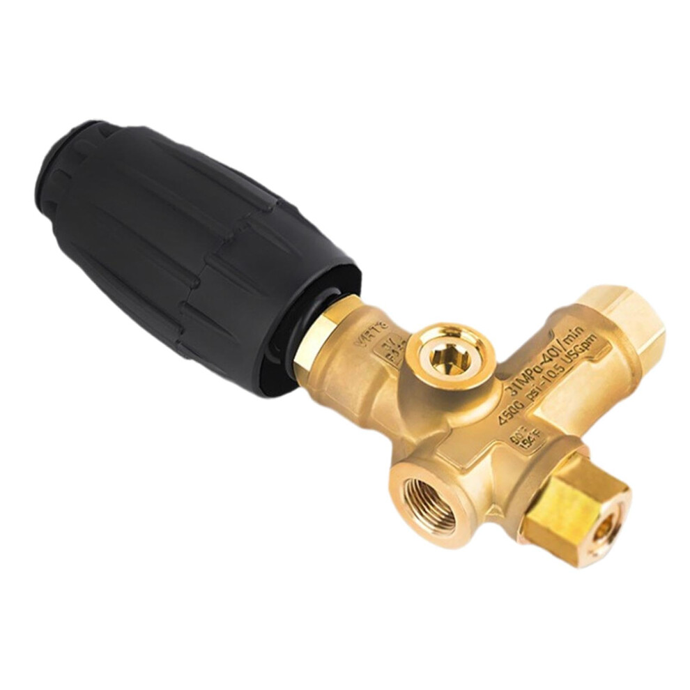 Unloader Valve Brass Pressure Relief For Ar Pump, 40 L/Min Regulator Valve, Pressure Washer Replacement, Easy Install 9393856007622