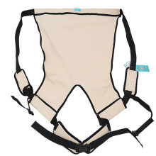 Full Body Universal Sling With Support For Bed To Wheelchair Transfers, Toileting Hoist Sling, Size S Transfer Belt