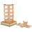 Hay Dispenser For Bunny Light Brown Simple Design 1pack 6