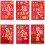 red envelopes pack housewarming luck money chinese mixed style 6
