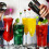 10pcs clear swizzle sticks for coffee drinks mixing stirring 10