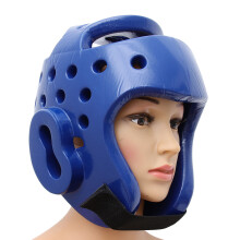 kids sparring headgear eva taekwondo kickboxing ventilated xl blue