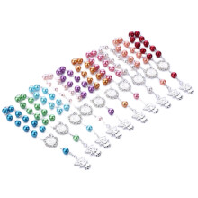 baby baptism bracelet cross rosary angel alloy jewelry random color