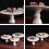 White Ceramic Cupcake Display Dish Rabbit Decor for Weddings 9