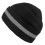 Black Reflective Fluorescence Knitted Hat Autumn Winter Warm Hat 1