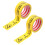 2 rolls self-adhesive static warning tape, caution sticker decal 1