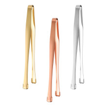 3pcs stainless steel ice tongs for sugar food serving kitchen tool