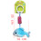 animal shaped hanging rattle for bedside dolphin sky blue 7