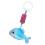 animal shaped hanging rattle for bedside dolphin sky blue 8