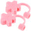 2Pcs Pink Silicone Drinking Straw Plug Dustproof Straw Protector 8