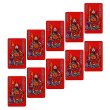 10pcs Chinese Tai Sui Card for Snake Year, Peace and Wealth Amulet