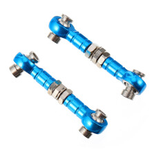 2pcs adjustable rc turnbuckle rod for steering linkage car truck