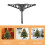 15pcs christmas tree stand artificial tree bracket for stable standing 7