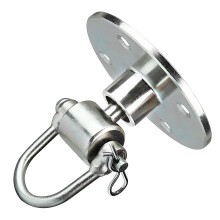 Punching Bag Mount Iron Hanger Bracket For Speed Bags Heavy Duty Metal With Fluid Rotator Design Easy Install Home Gym