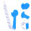 silicone wrench pacifier chain for toddler teethers anti-drop 4
