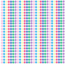 1000pcs round non-woven fabric gaskets for hair jewelry accessories