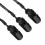 3 stücke Schwarz Kappe Retainer Hut Clip für 11