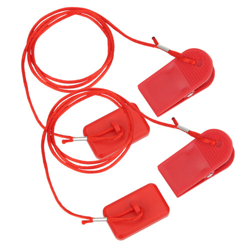 2Pcs Laufband Sicherheit Schalter Schloss Magnet 1